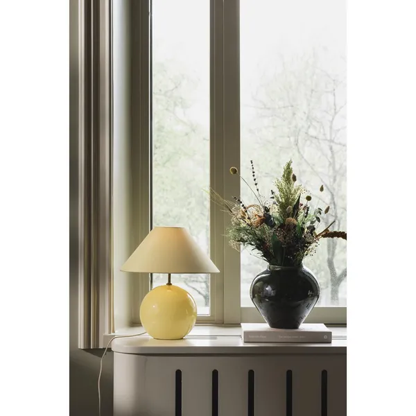 Iris 35 Table Lamp Butter Yellow