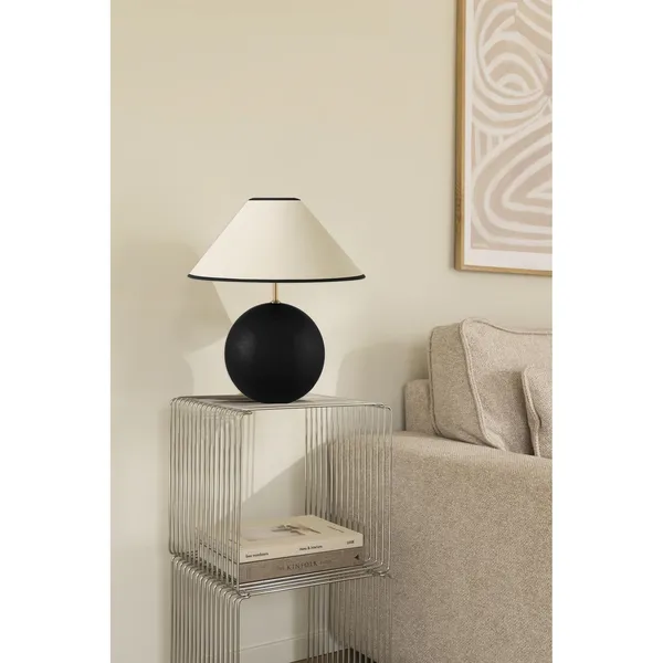 Iris 35 Table Lamp Black