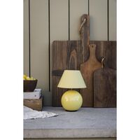Iris 16 Verplaatsbare Lamp Botergeel