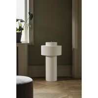 Noah 45 Floor Lamp White