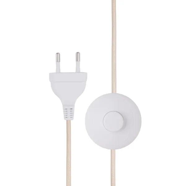 Noah 45 Floor Lamp White