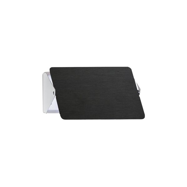 Applique À Volet Draaibare Wandlamp Zwart/ Aluminium