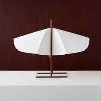 Cho Table Lamp White/ Terracotta