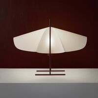Cho Table Lamp White/ Terracotta