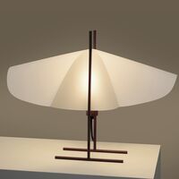Cho Table Lamp White/ Terracotta