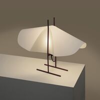Cho Table Lamp White/ Terracotta