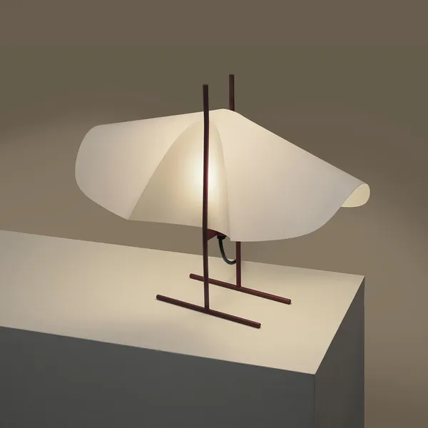 Cho Table Lamp White/ Terracotta