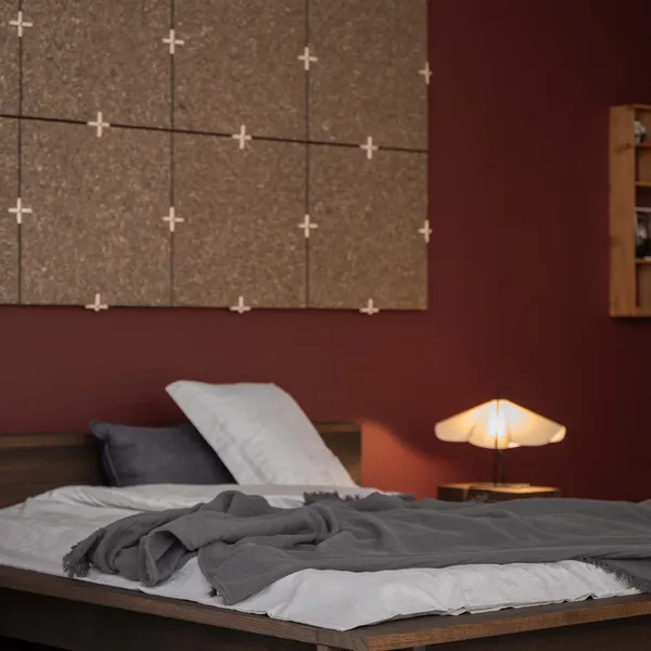 Cho Table Lamp White/ Terracotta