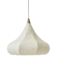Shizuku Hanglamp Wit/Eiken