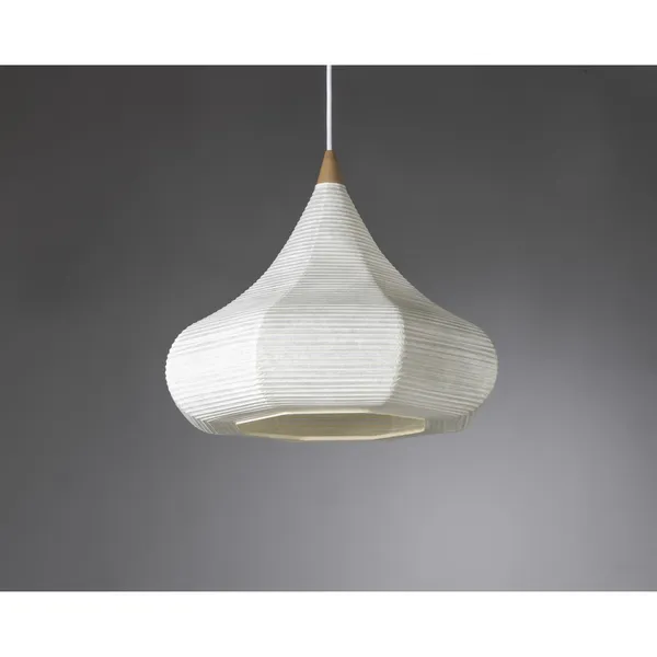 Shizuku Hanglamp Wit/Eiken