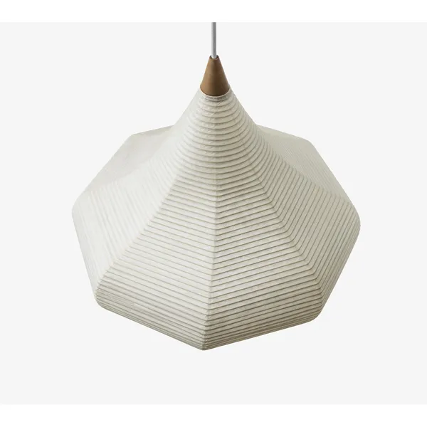 Shizuku Hanglamp Wit/Eiken