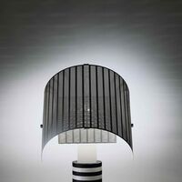 SHOGUN Bordlampe Hvit/ Sort