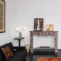 SHOGUN Bordlampe Hvit/ Sort