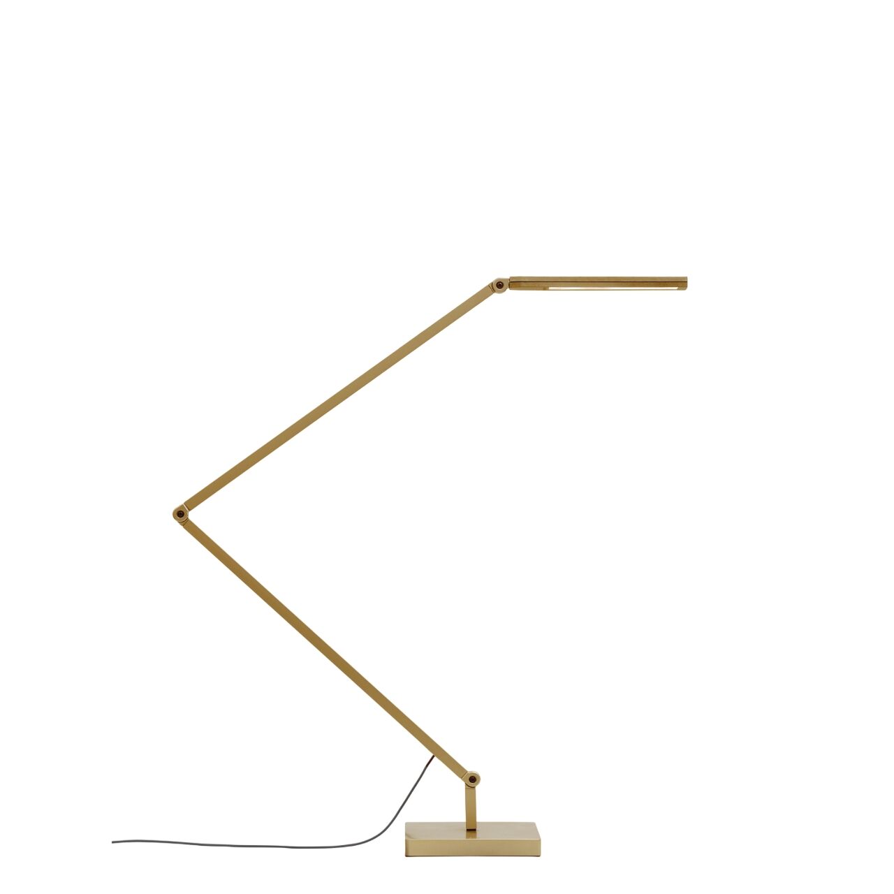 Untitled Linj&auml;r Bordslampa utan Bas Guld 2700K