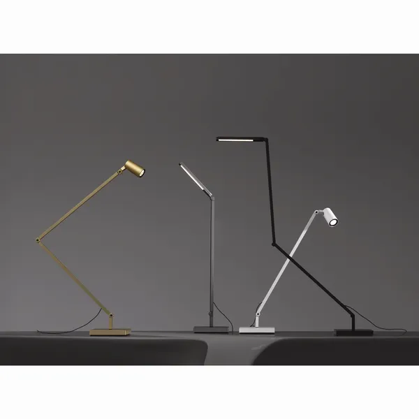 Untitled Linear Table Lamp without Base Gold 3000K