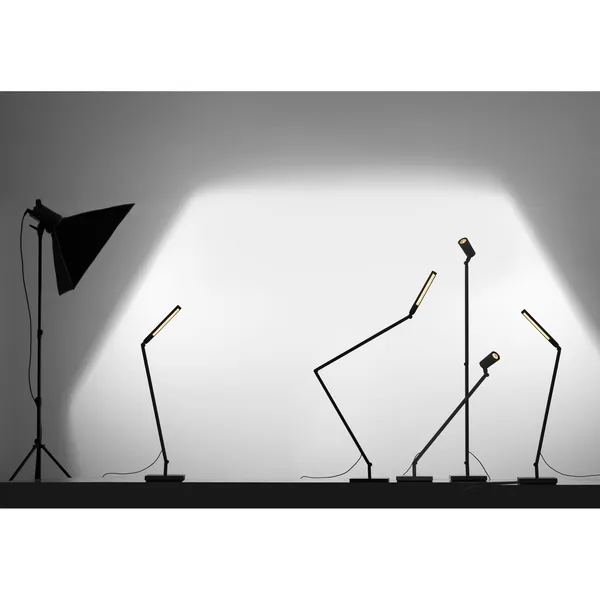 Untitled Linear Table Lamp without Base Gold 3000K