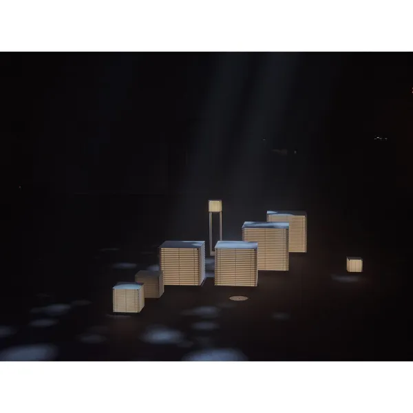 Shiro 17 Alta Außenleuchte Weiß/ Grau