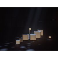 Shiro 17 Alta Außenleuchte Weiß/ Grau