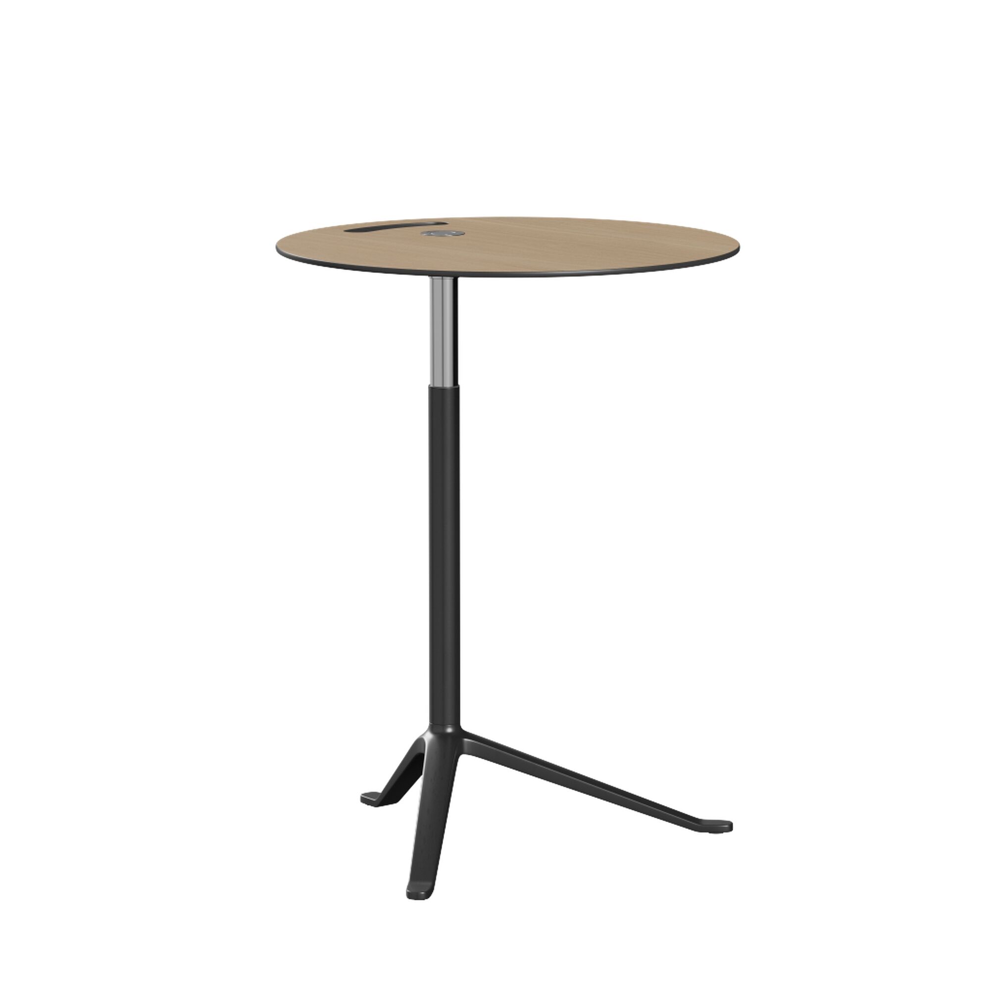 Little Friend KS11 Sidebord Justerbar Høyde Eik/pulverlakkert Aluminium