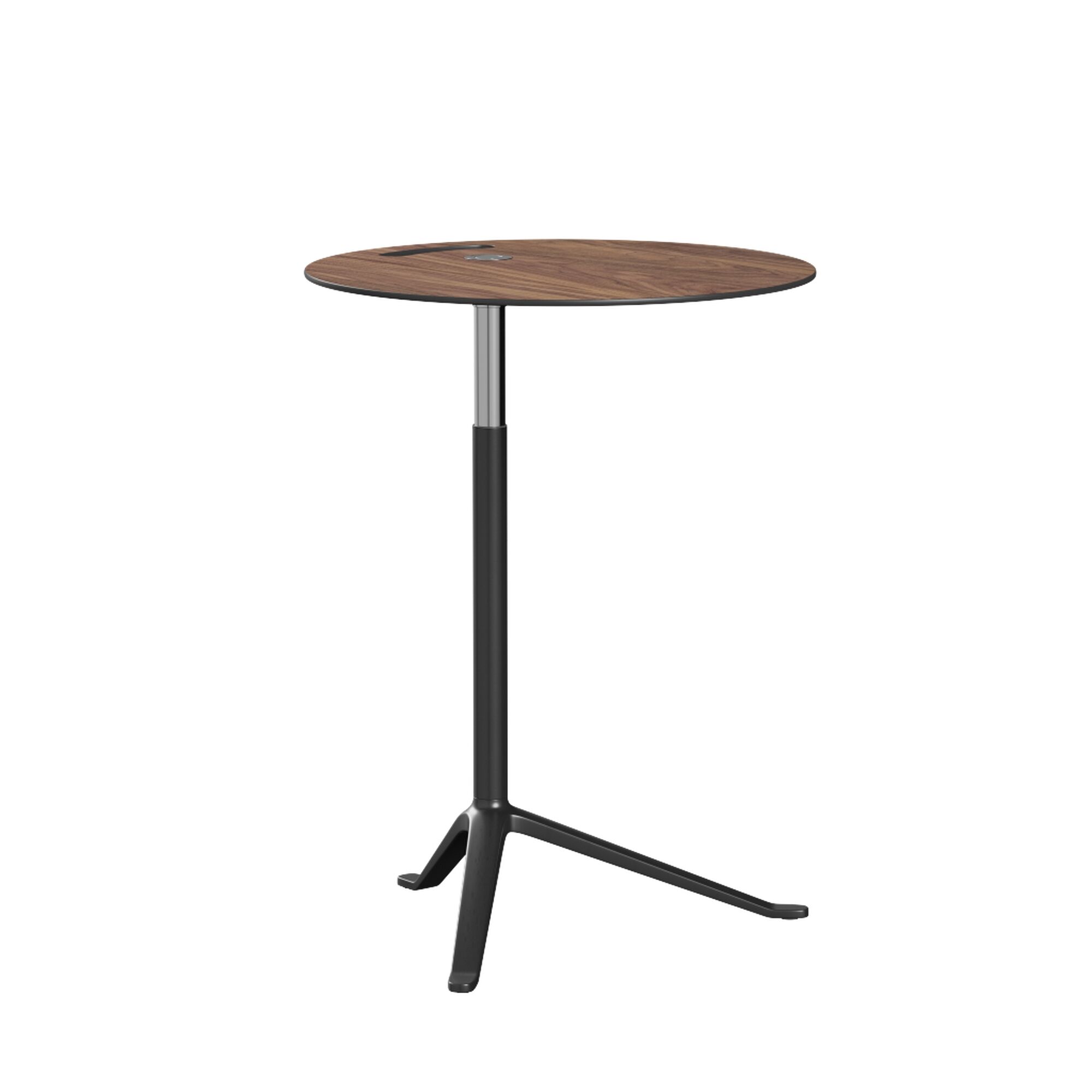 Little Friend KS11 Sidebord Justerbar Høyde Valnøtt/ Pulverlakkert Aluminium