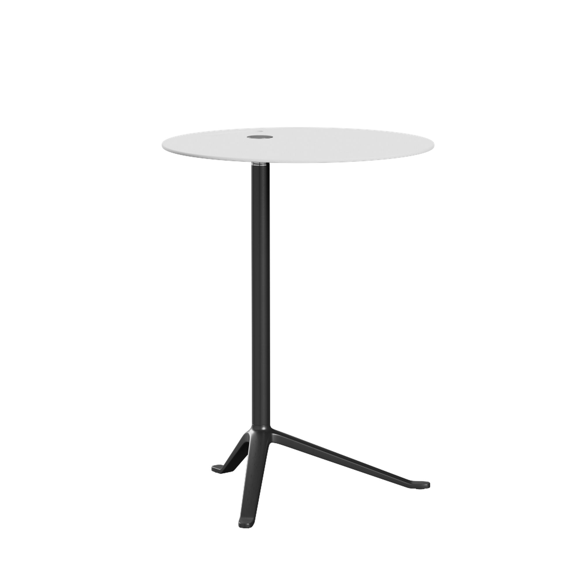 Little Friend KS12 Sidebord Hvit/ Pulverlakkert Aluminium