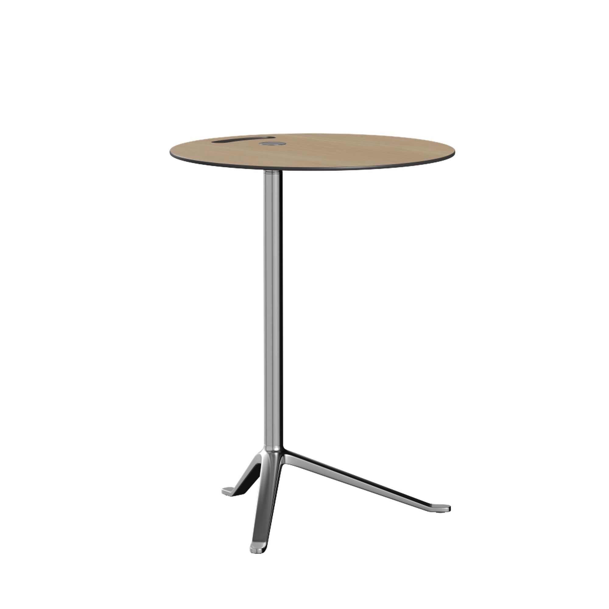 Little Friend KS12 Sidebord Eg/Poleret Aluminium