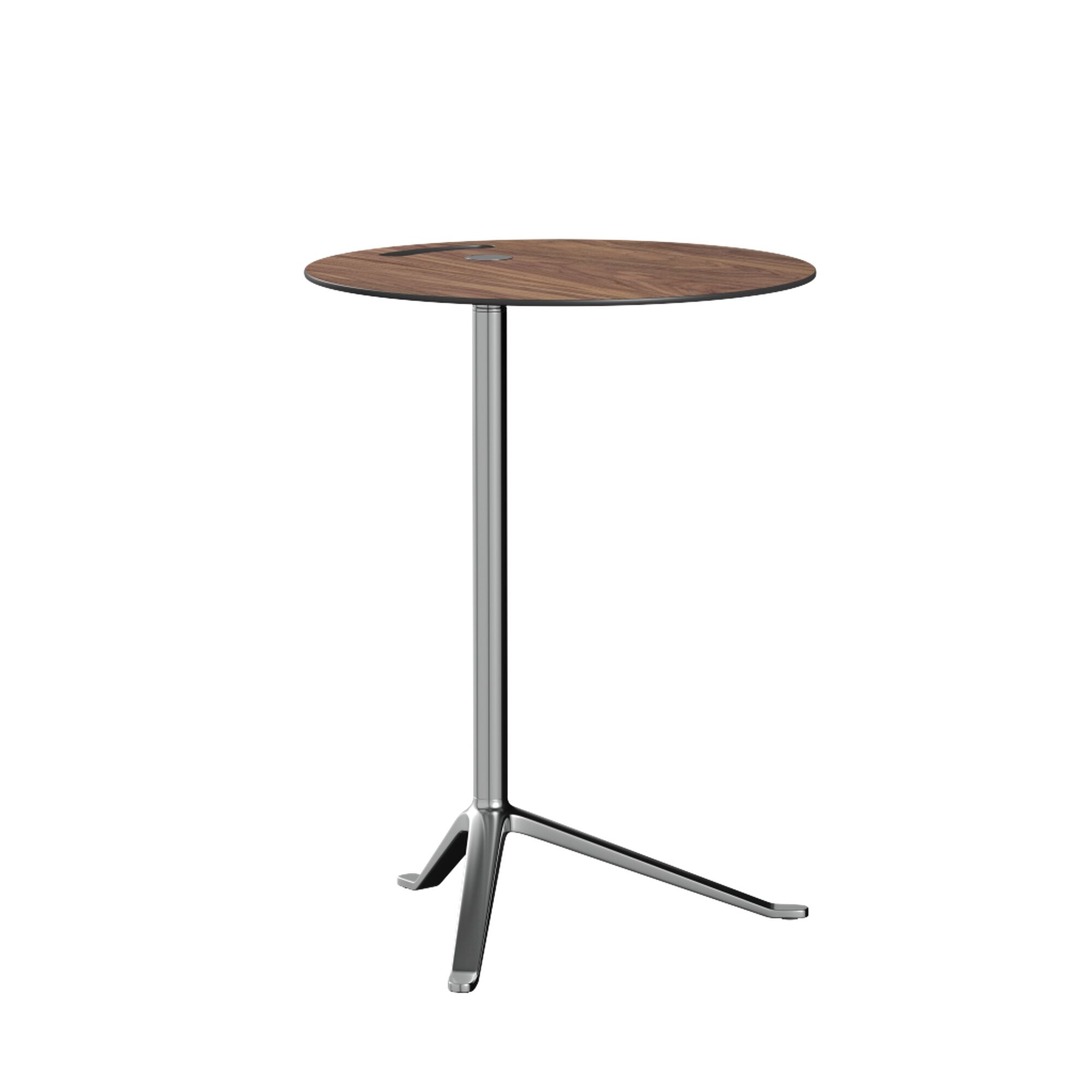 Little Friend KS12 Sidebord Valnd/Poleret Aluminium