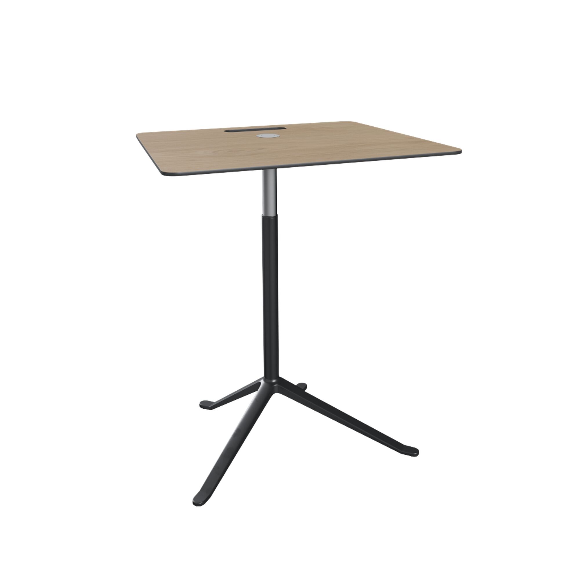 Little Friend KS13 Sidebord Justerbar Høyde Eik/pulverlakkert Aluminium
