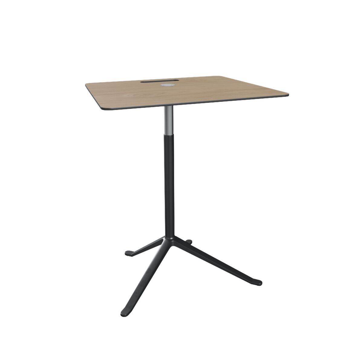 Little Friend KS13 Sidebord Justerbar Højde Eg/Pulverlakeret Aluminium