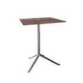 Walnut / Polished aluminium