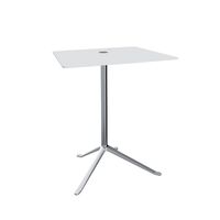 Hvid / Poleret aluminium