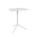 Blanc / Aluminium laqué