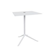 Table D'appoint Little Friend KS14, Blanc/ Aluminium Thermolaqué