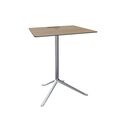 Egetræ / Poleret aluminium