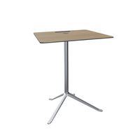 Egetræ / Poleret aluminium