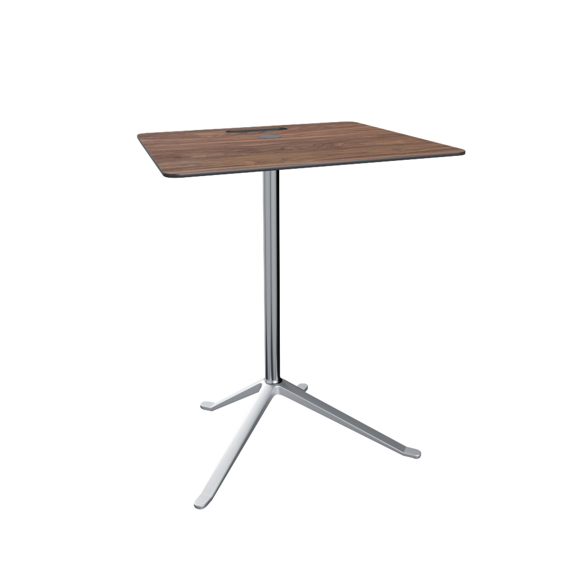 Little Friend KS14 Sidebord Valnd/Poleret Aluminium