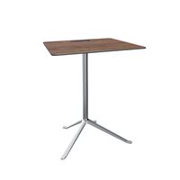 Valnød / Poleret aluminium