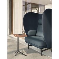 Little Friend KS14 Side Table Walnut/ Powder Coated Aluminum