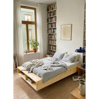 Merge Bed Frame 120x200 Raw