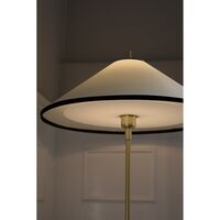 Tafta Gulvlampe Ø52 Sort/Off-White