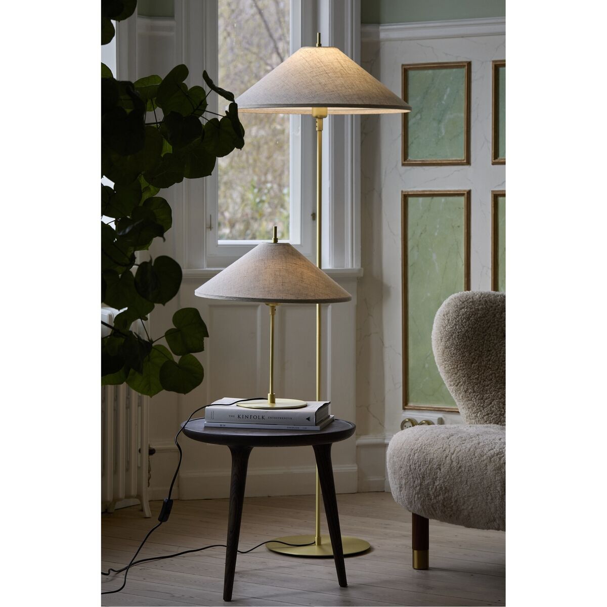 Lampa Stojąca Tafta Ø52 Natural