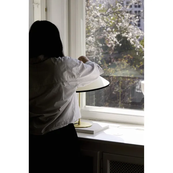 Tafta Table Lamp Black/Off-White