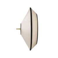 Tafta Væg/Loftlampe Ø40 Sort/Off-White