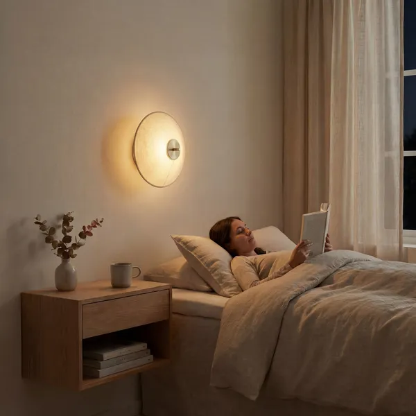 Tafta Væg/Loftlampe Ø40 Natural