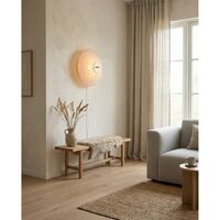 Tafta Wall/ Ceiling Light Ø52 Natural
