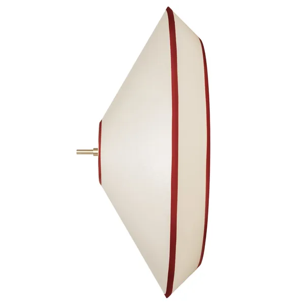 Tafta Wall/ Ceiling Light Ø52 Red/Off-White