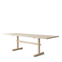 Gaspard 240 Dining Table Light Oak