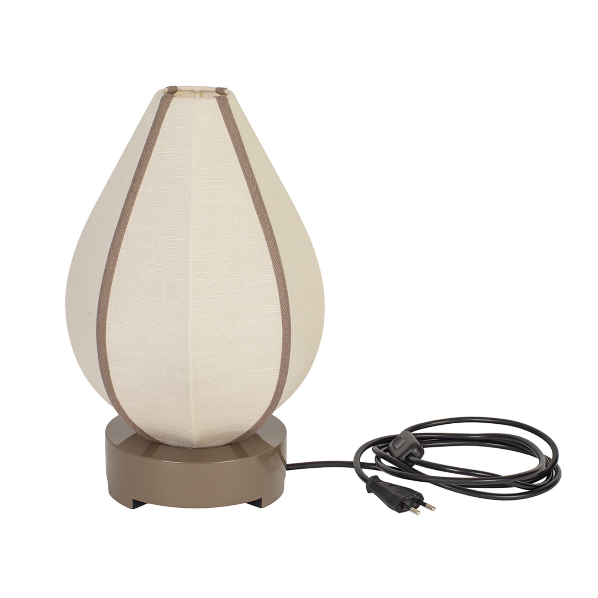 Lotus Bordslampa Sandf&auml;rgad/Jord