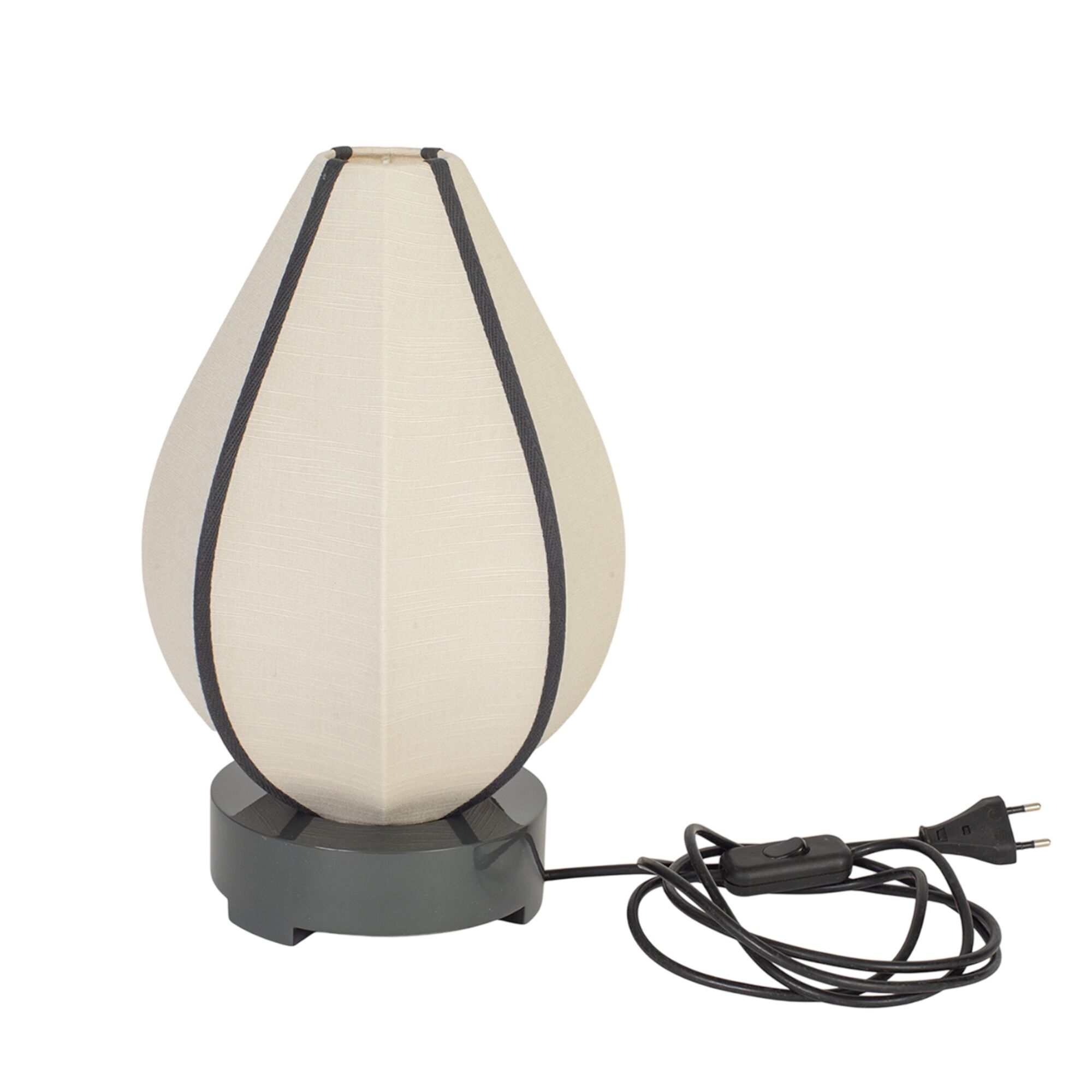 Lotus Bordslampa Sandf&auml;rgad/Kol