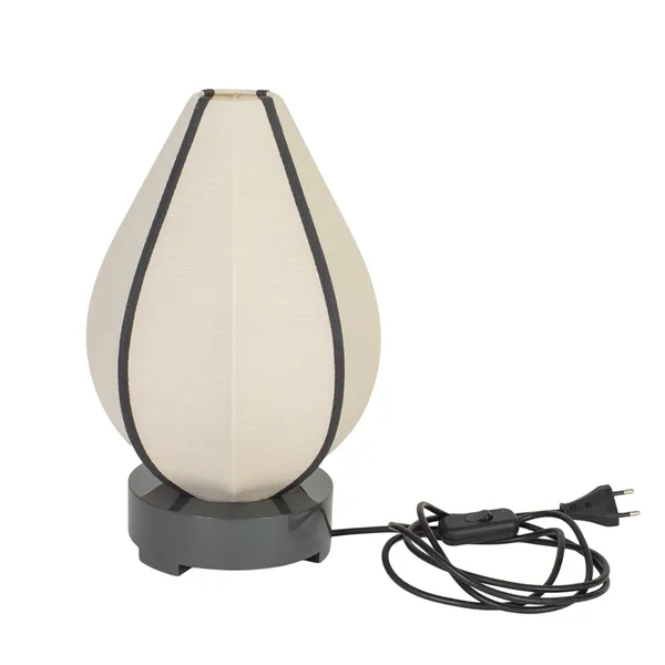 Lotus Table lamp Sand/Coal